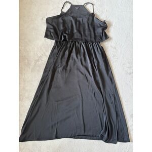 City Chic Maxi Dress Black Sleeveless Party Cocktail Dress‎ M/18